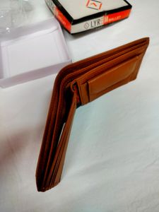 Leather Brown Men Wallet Purse