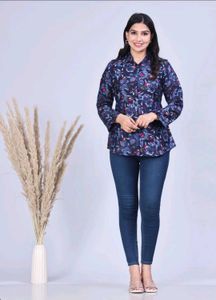 Floral Print Highly Rated Short Button Shirt