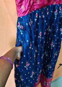 crush ikkat dress