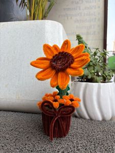 Handmade Floral Decor - Sunflower