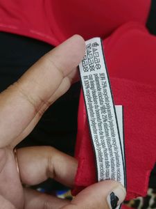 VICTORIA'S SECRET Red Push-up bra