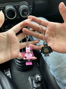 Batman couple keychain