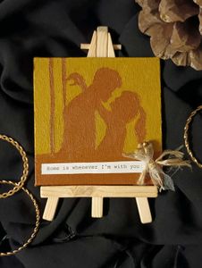 Handmade Silhouette Canvas