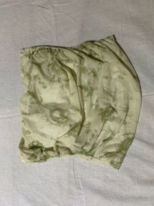 Lightweight Tie-Dye Off-Shoulder Top Padded