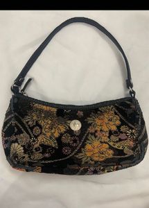 Stylish Floral Pattern Hobo Bag