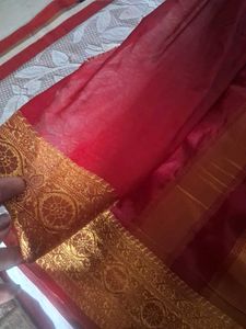 Elegant Silk Blend Saree