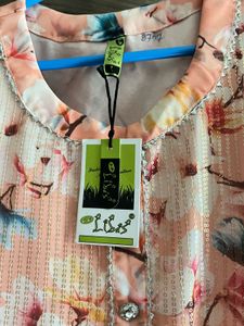Floral ethnic dress/gown