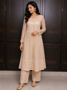 Elegant Embellished Kurta Set