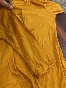 Lovely Mustard Color Summer Shrug
