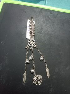 Combo Silver Oxodized Saree Pin