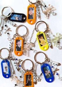 BTS Jungkook Pinterest Photo Keychain