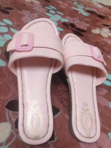 Cute Pink Slide Sandals