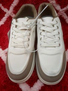 Men Casual White Platform Sneakers