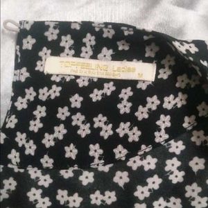 Chic Printed Short Sleeve Top