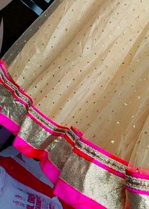Long Gown With Heavy Embroidery For Kids Girls