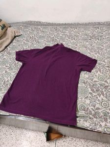 Men's Purple Polo T-Shirt