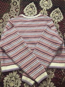 Cozy Striped Knit Sweater