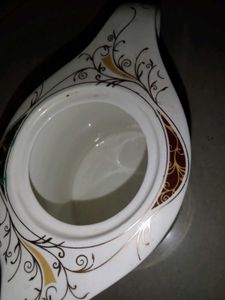 Vintage Gravy Boat with Ornate Design