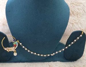 Beautiful Peacock Design Bridal Nath