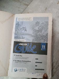 Class 11 English Guide Book