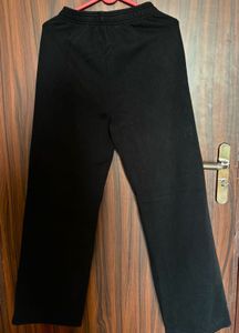 GAP Embroidered Logo Wide-Leg Pants
