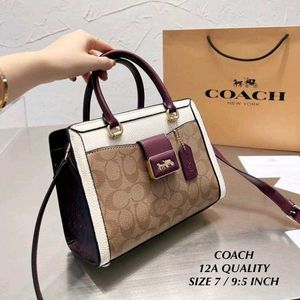 COACH*GRACE CARRYALL IN SIGNATURE WD BOX