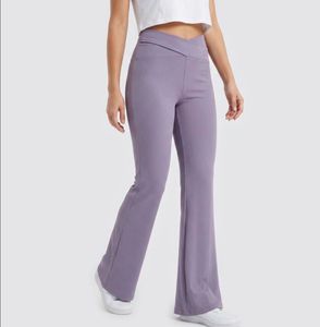 Ribbed Flare Pants