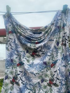 Floral Print Women's Top