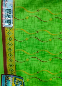 Red Green Black Mixed Churidar Material
