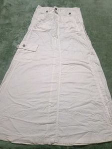 White Colour Skirt