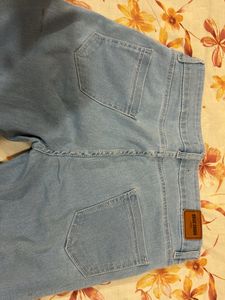 Light Blue Boot Cut Jeans