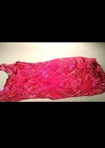 Women's Pink Floral Kurta Set