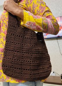 Handmade Crochet Tote Bag