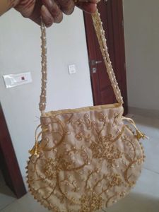 Elegant Embroidered Potli Bag