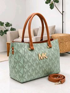 Stylish MK Monogram Tote Bag