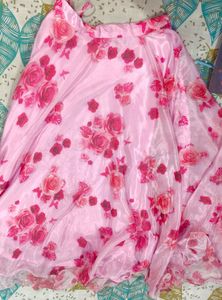 Gorgeous Floral Pink Lehenga ✨🌸