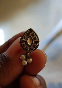 Silver Floral Nose Ring[chus 1 ] 99 ka sale mai bu