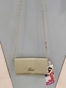 Lavie Gold Sling Bag