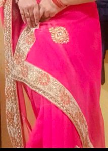 saree with blouse