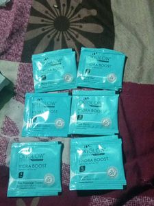 OxiGlow Hydra Boost kit and mini massager