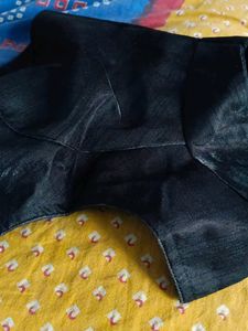 New Black Shining Blouse