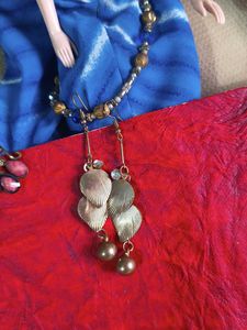Gold-Toned Statement Earrings