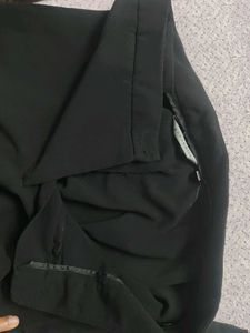 Women's Black Office Trousers/Pants