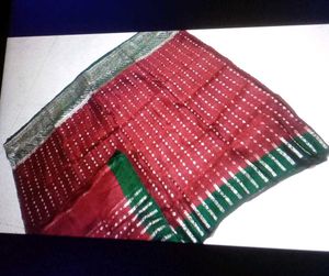 Elegant Maroon Saree