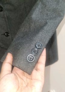 Classic Grey Blazer Jacket