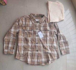 Urbanic Plaid Hooded Shacket