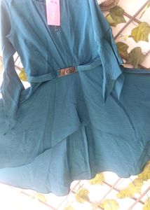 High Low Dress With Pants