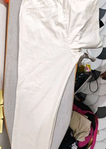 SPAO Premium Cream Casual Trousers