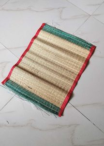 Handwoven Straw Mat