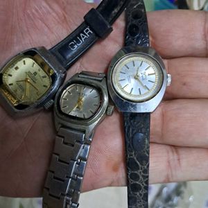 Lot of 3 Vintage Women's Watches